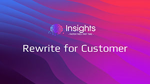 Rewrite for Customer