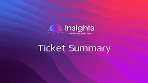 Ticket Summary
